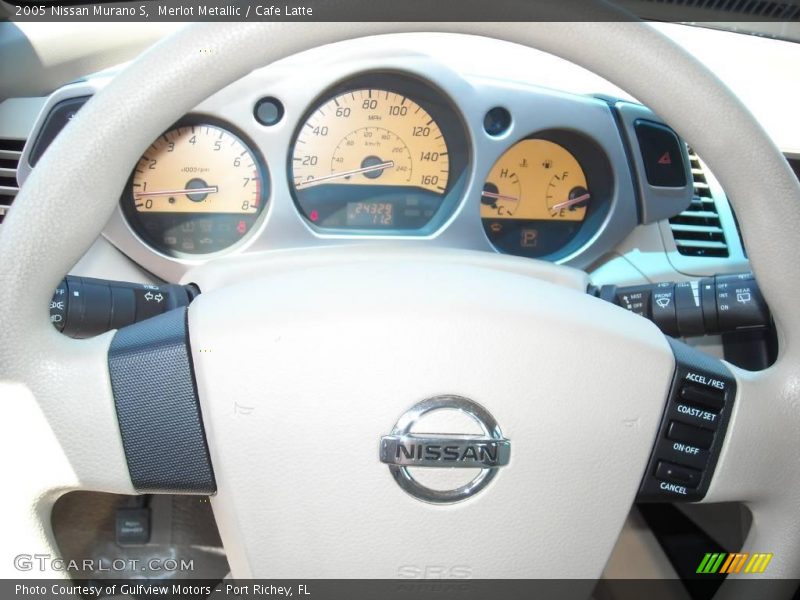 Merlot Metallic / Cafe Latte 2005 Nissan Murano S