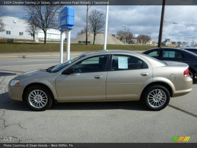 Light Almond Pearl Metallic / Sandstone 2004 Chrysler Sebring LX Sedan