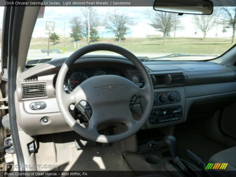 Light Almond Pearl Metallic / Sandstone 2004 Chrysler Sebring LX Sedan