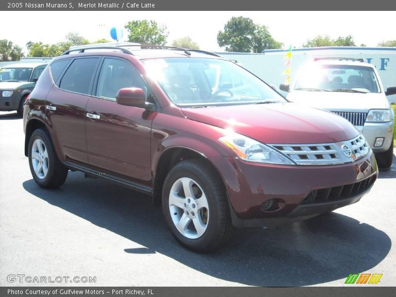 Merlot Metallic / Cafe Latte 2005 Nissan Murano S