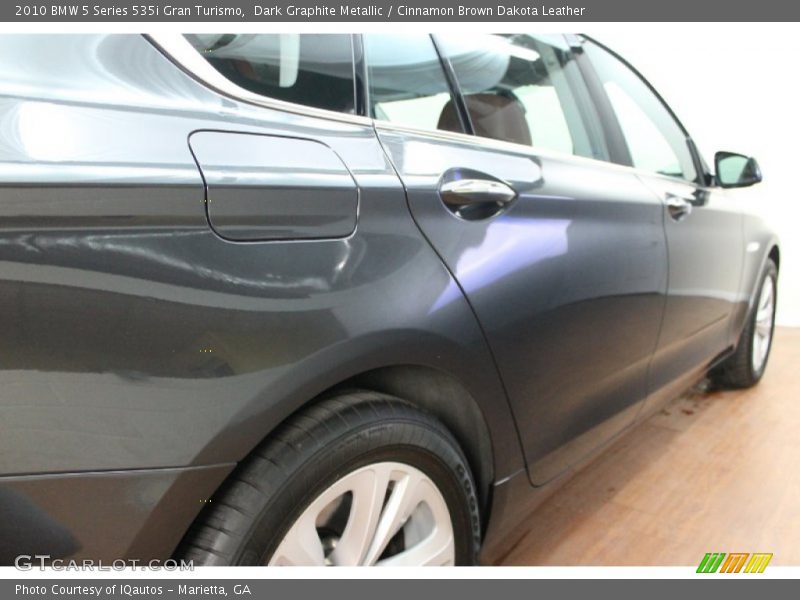Dark Graphite Metallic / Cinnamon Brown Dakota Leather 2010 BMW 5 Series 535i Gran Turismo