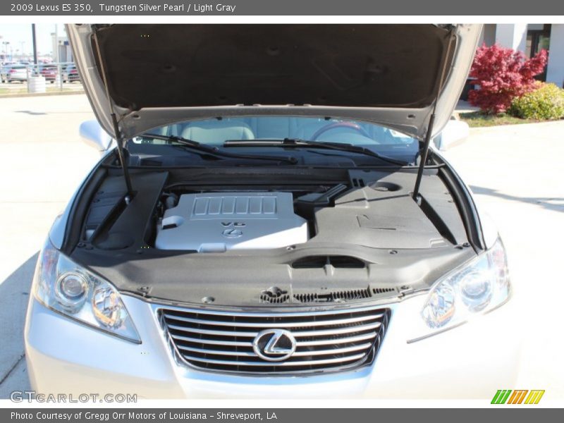 Tungsten Silver Pearl / Light Gray 2009 Lexus ES 350