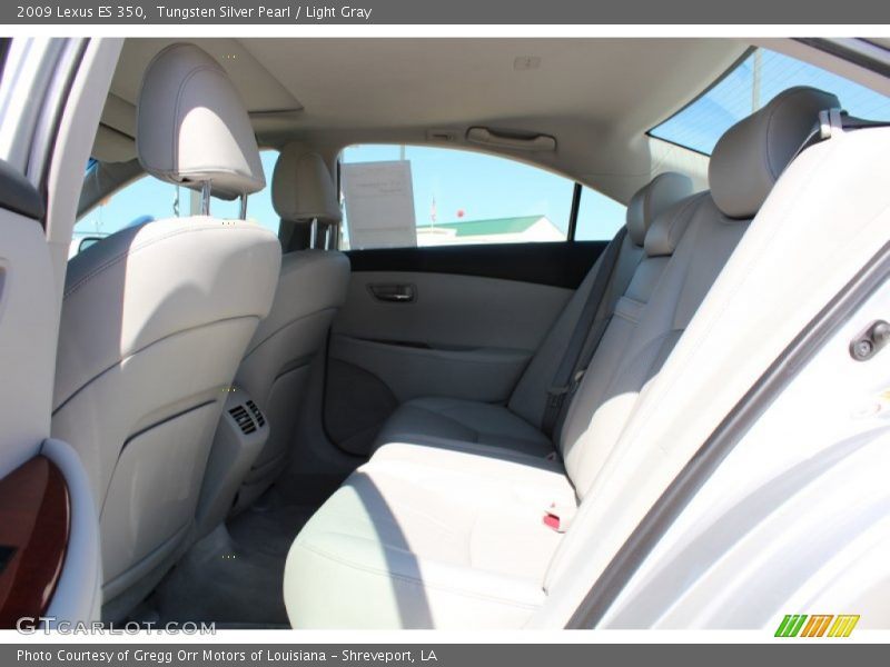 Tungsten Silver Pearl / Light Gray 2009 Lexus ES 350