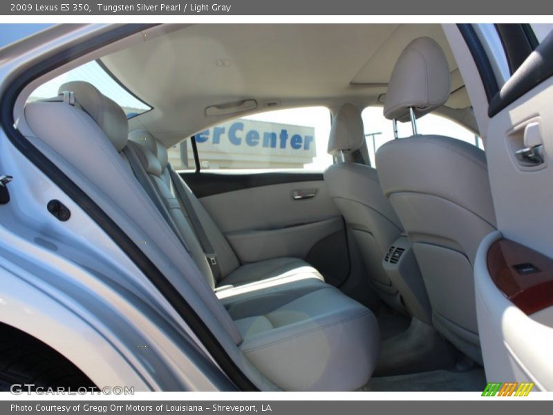 Tungsten Silver Pearl / Light Gray 2009 Lexus ES 350