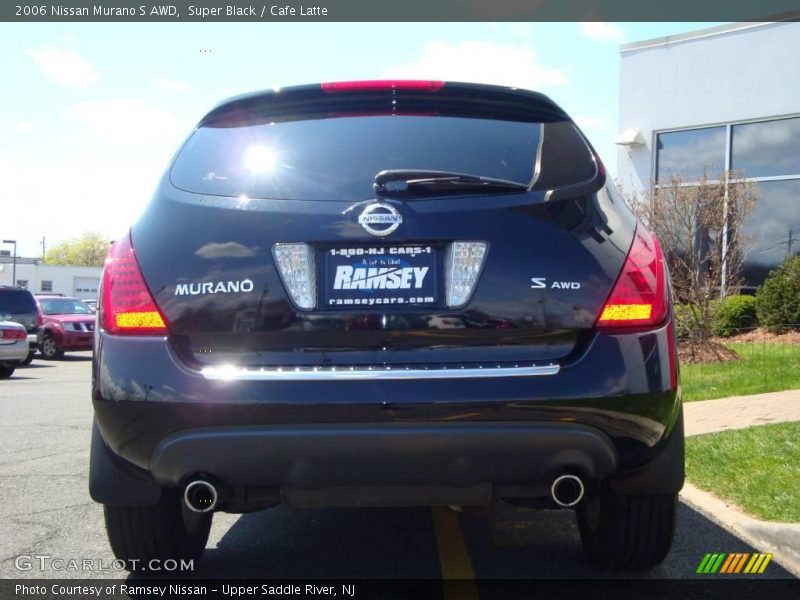 Super Black / Cafe Latte 2006 Nissan Murano S AWD