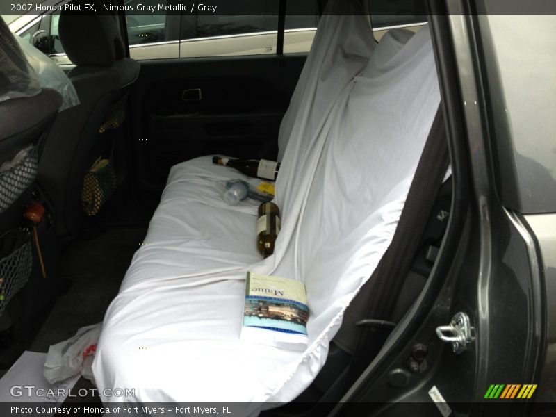 Nimbus Gray Metallic / Gray 2007 Honda Pilot EX