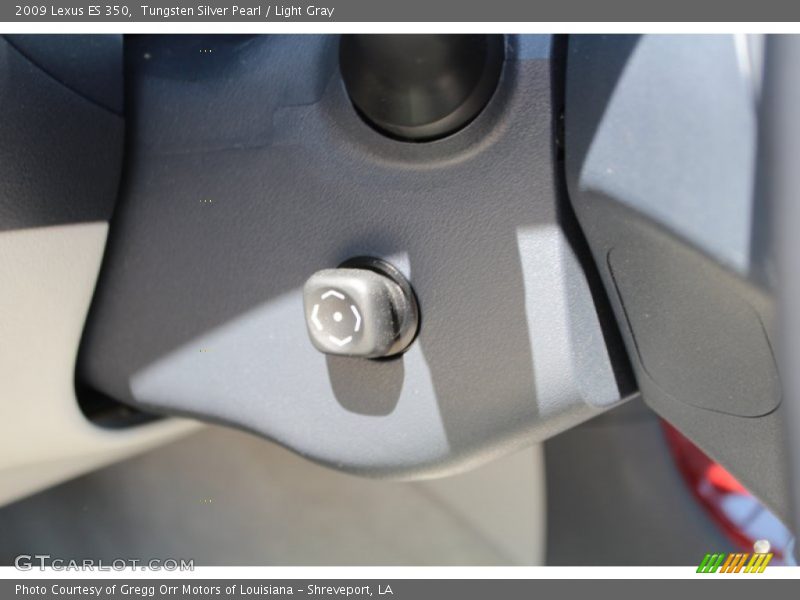 Tungsten Silver Pearl / Light Gray 2009 Lexus ES 350