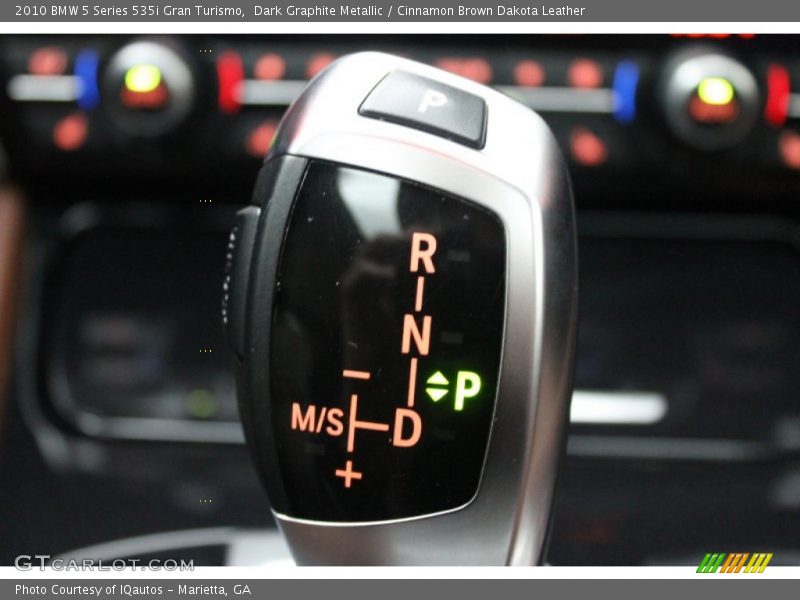  2010 5 Series 535i Gran Turismo 8 Speed Steptronic Automatic Shifter