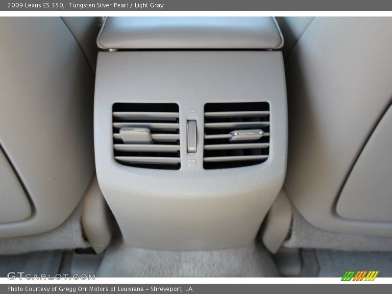 Tungsten Silver Pearl / Light Gray 2009 Lexus ES 350