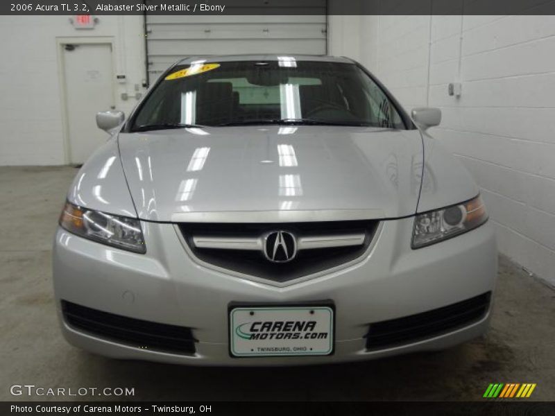 Alabaster Silver Metallic / Ebony 2006 Acura TL 3.2