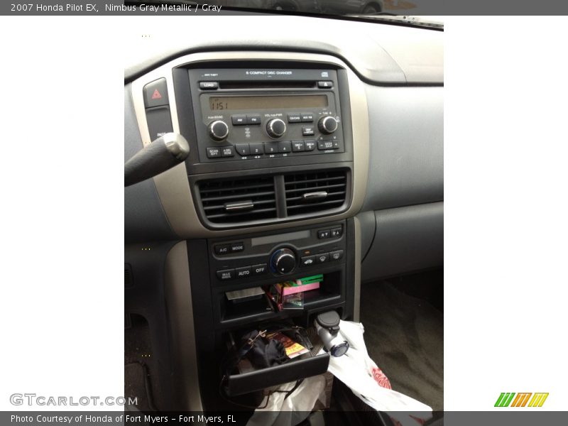 Nimbus Gray Metallic / Gray 2007 Honda Pilot EX