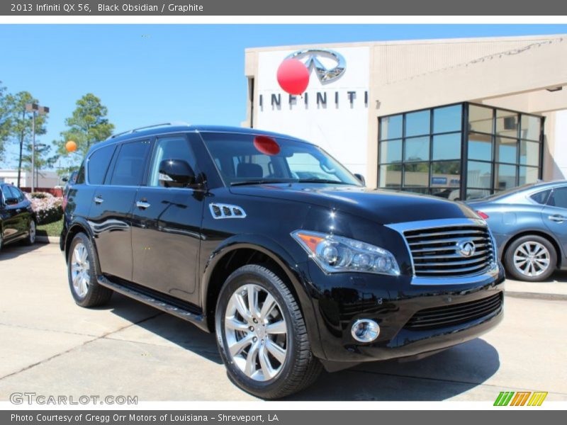 Black Obsidian / Graphite 2013 Infiniti QX 56
