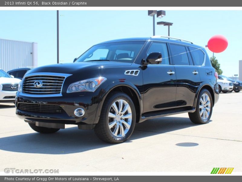 Black Obsidian / Graphite 2013 Infiniti QX 56