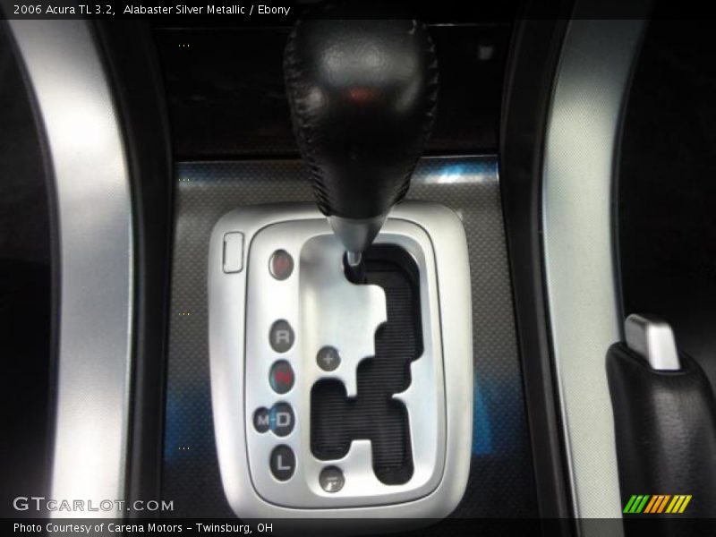 Alabaster Silver Metallic / Ebony 2006 Acura TL 3.2