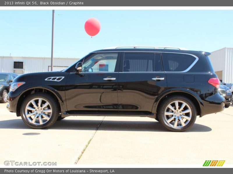  2013 QX 56 Black Obsidian