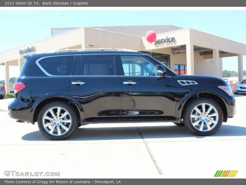 Black Obsidian / Graphite 2013 Infiniti QX 56