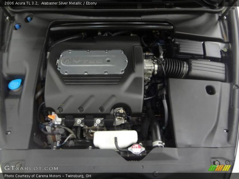 Alabaster Silver Metallic / Ebony 2006 Acura TL 3.2