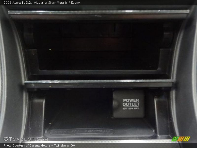 Alabaster Silver Metallic / Ebony 2006 Acura TL 3.2