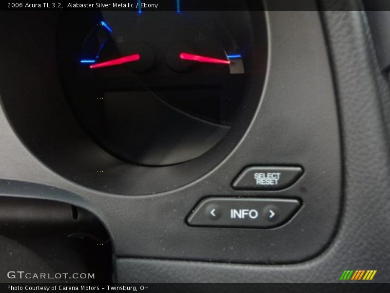 Alabaster Silver Metallic / Ebony 2006 Acura TL 3.2