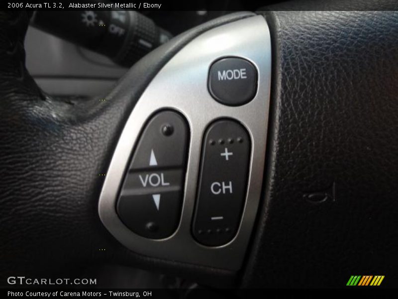 Alabaster Silver Metallic / Ebony 2006 Acura TL 3.2
