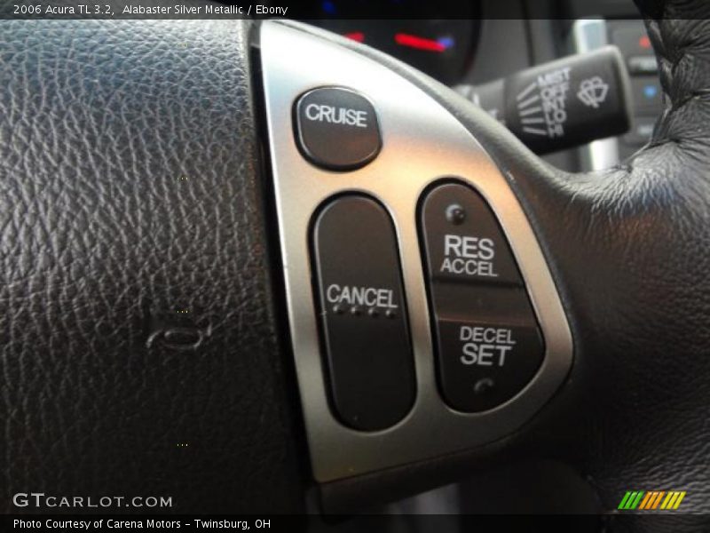 Alabaster Silver Metallic / Ebony 2006 Acura TL 3.2