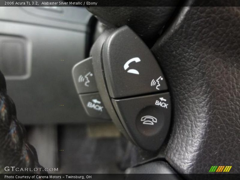 Alabaster Silver Metallic / Ebony 2006 Acura TL 3.2