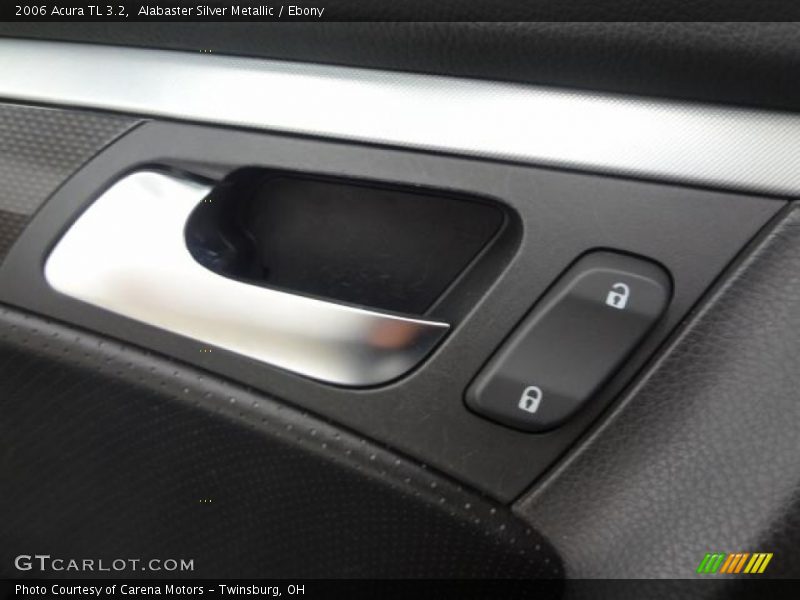Alabaster Silver Metallic / Ebony 2006 Acura TL 3.2