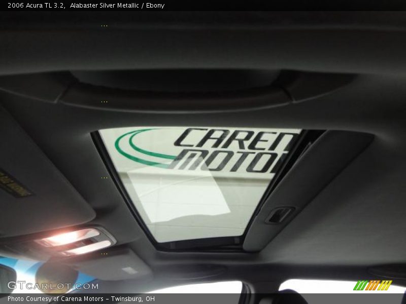 Alabaster Silver Metallic / Ebony 2006 Acura TL 3.2