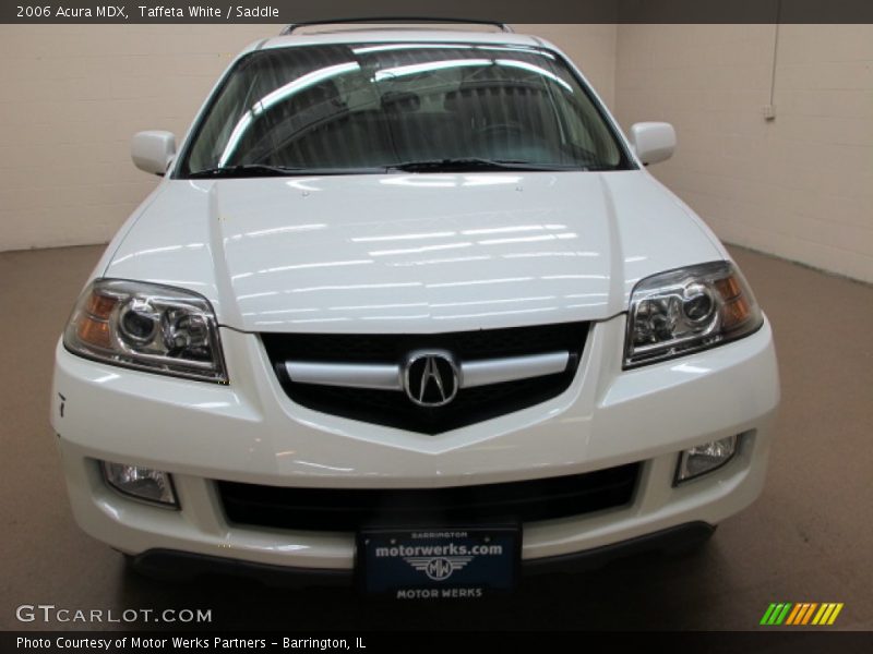 Taffeta White / Saddle 2006 Acura MDX