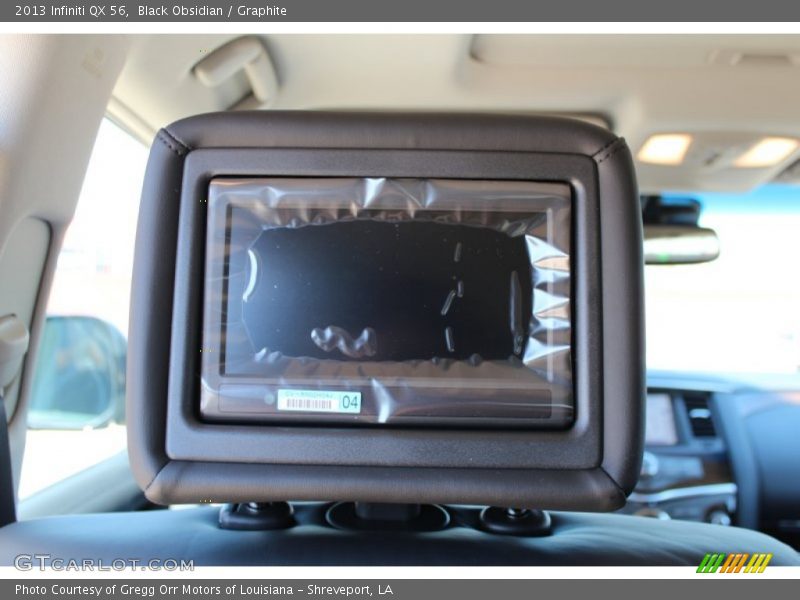 Entertainment System of 2013 QX 56