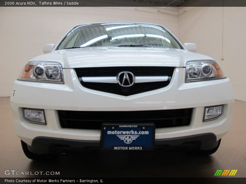 Taffeta White / Saddle 2006 Acura MDX