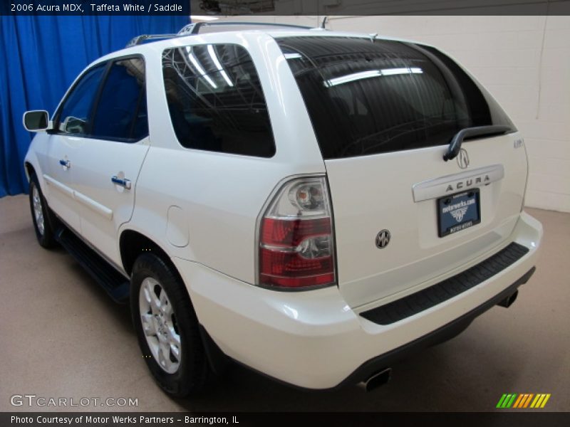Taffeta White / Saddle 2006 Acura MDX