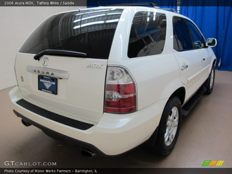 Taffeta White / Saddle 2006 Acura MDX