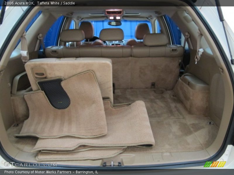 Taffeta White / Saddle 2006 Acura MDX