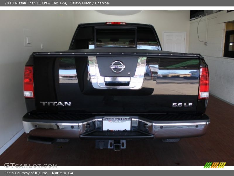 Galaxy Black / Charcoal 2010 Nissan Titan LE Crew Cab 4x4