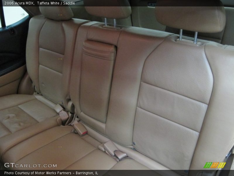 Taffeta White / Saddle 2006 Acura MDX