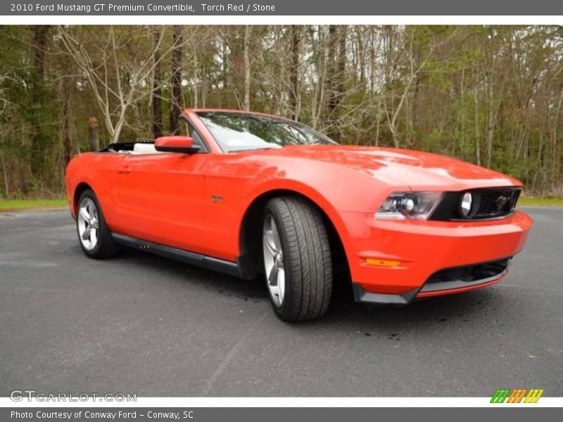  2010 Mustang GT Premium Convertible Torch Red