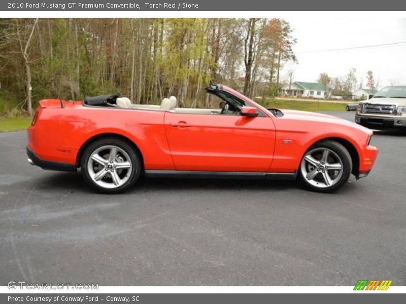  2010 Mustang GT Premium Convertible Torch Red
