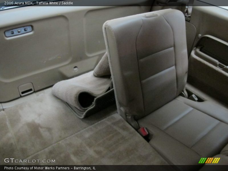 Taffeta White / Saddle 2006 Acura MDX