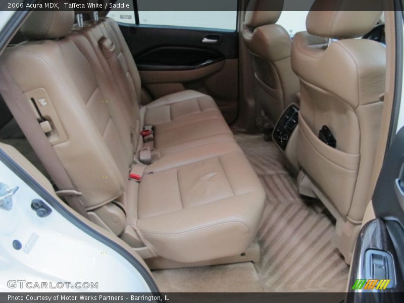 Taffeta White / Saddle 2006 Acura MDX