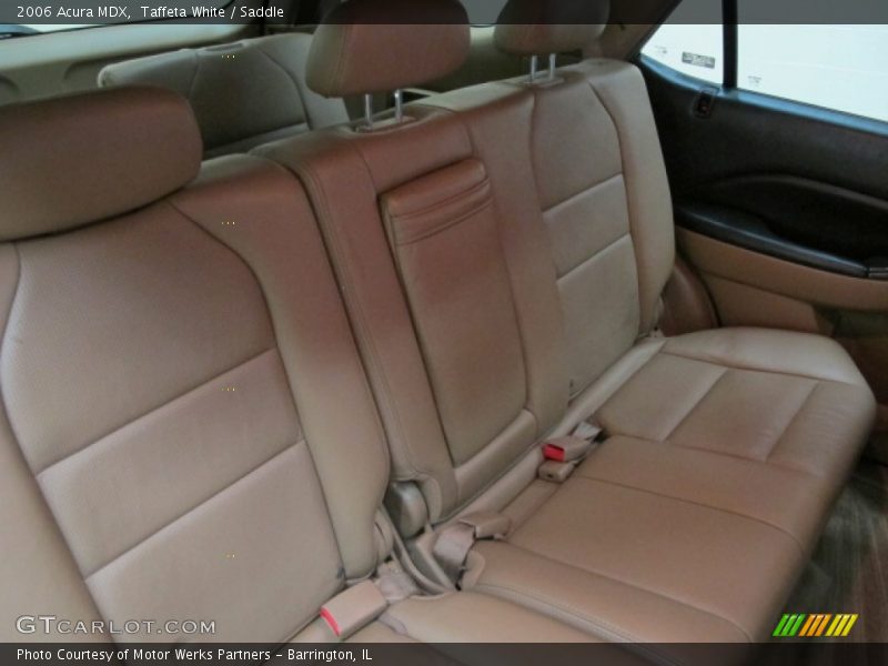 Taffeta White / Saddle 2006 Acura MDX