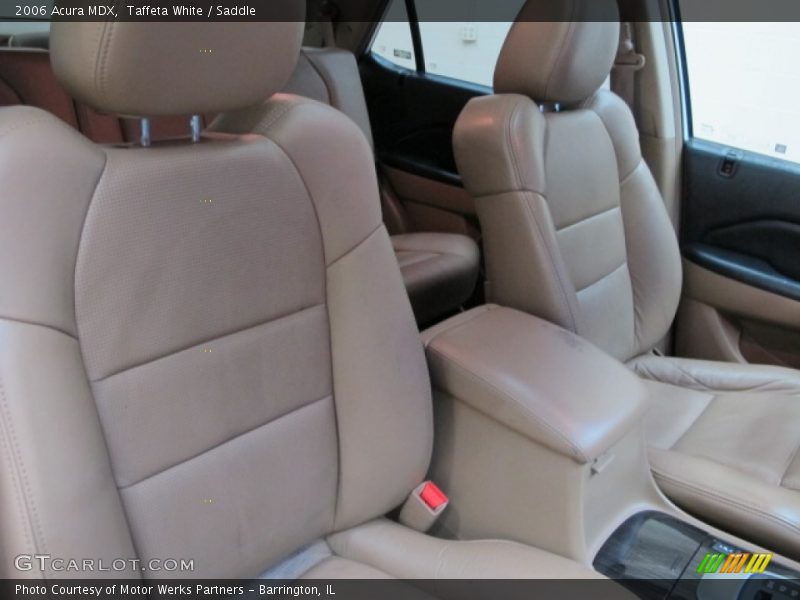 Taffeta White / Saddle 2006 Acura MDX
