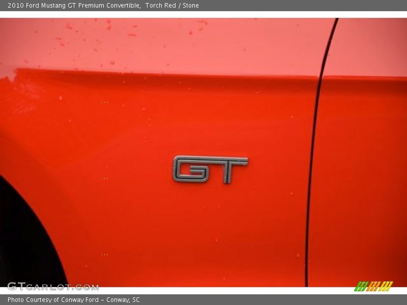 Torch Red / Stone 2010 Ford Mustang GT Premium Convertible