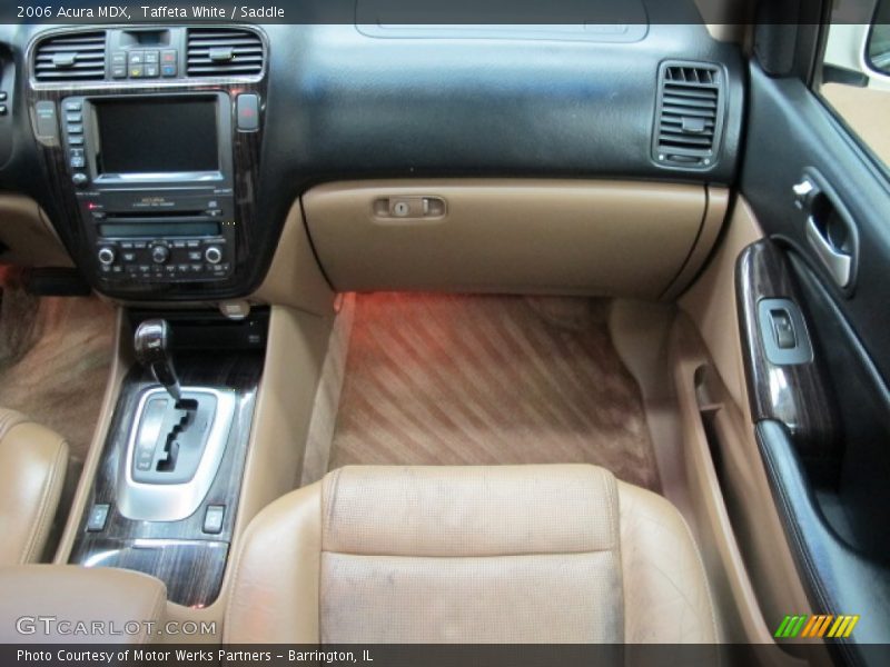 Taffeta White / Saddle 2006 Acura MDX