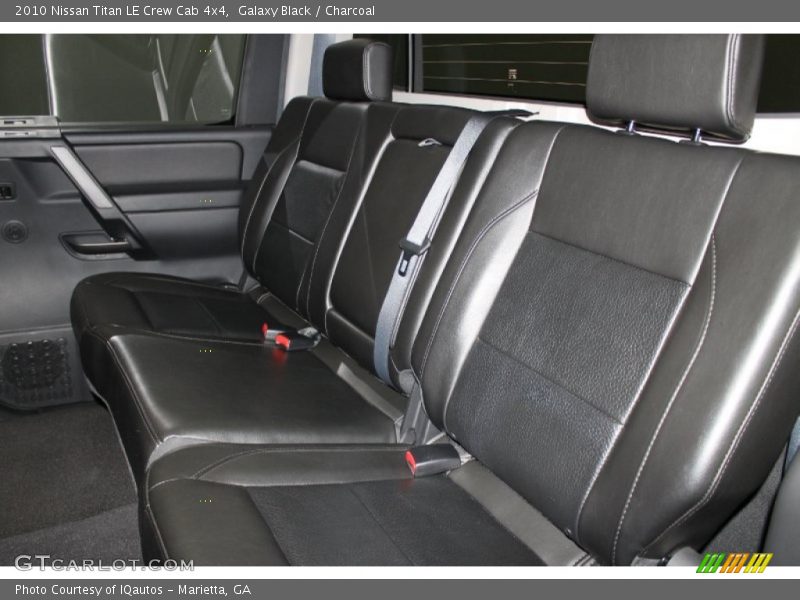 Galaxy Black / Charcoal 2010 Nissan Titan LE Crew Cab 4x4