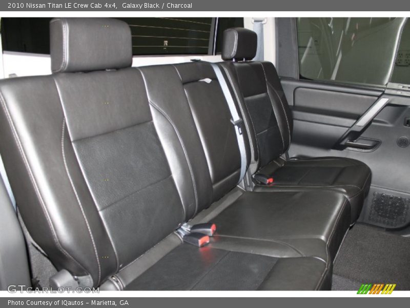 Galaxy Black / Charcoal 2010 Nissan Titan LE Crew Cab 4x4