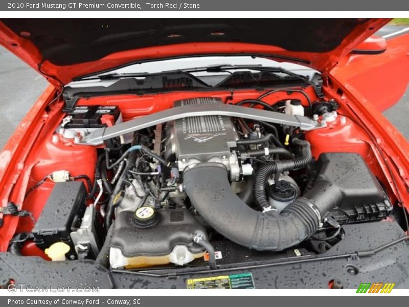  2010 Mustang GT Premium Convertible Engine - 4.6 Liter SOHC 24-Valve VVT V8