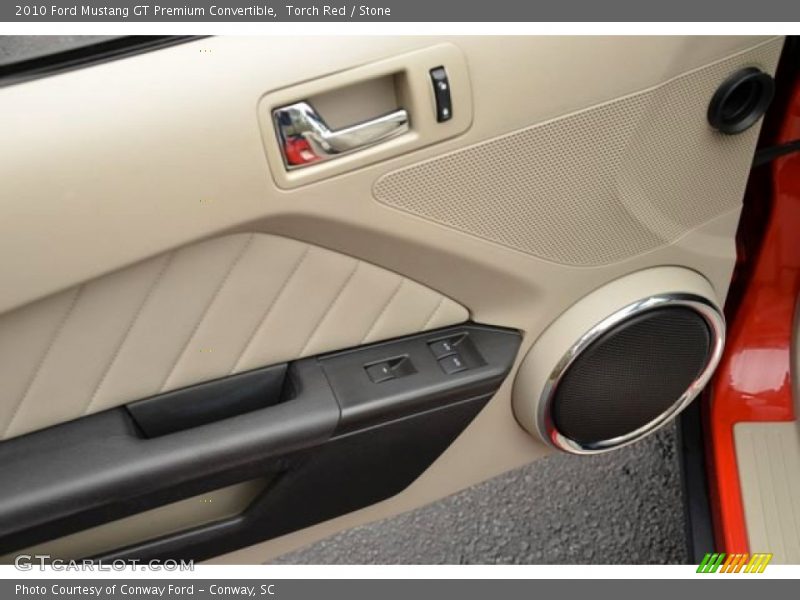 Torch Red / Stone 2010 Ford Mustang GT Premium Convertible