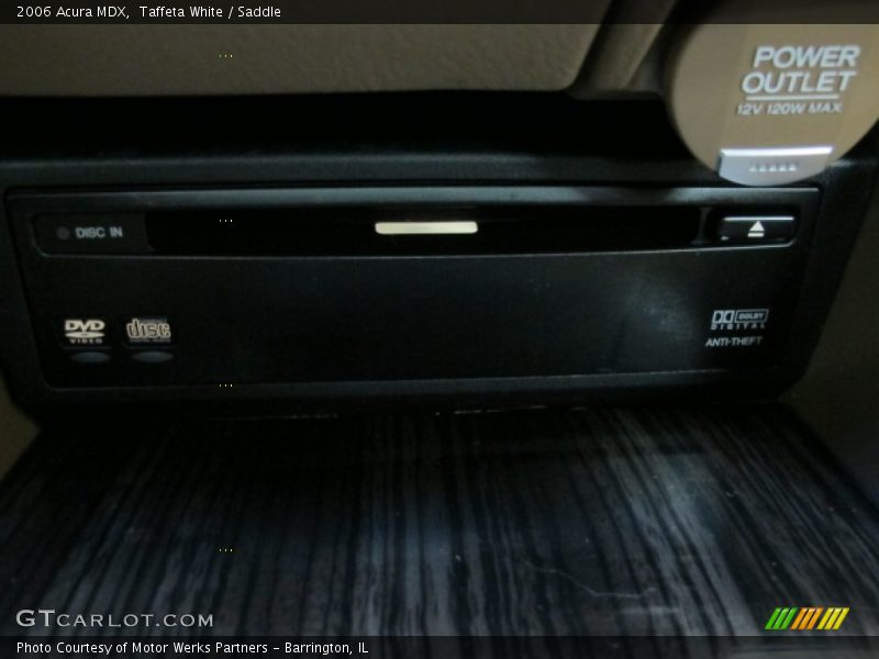 Taffeta White / Saddle 2006 Acura MDX