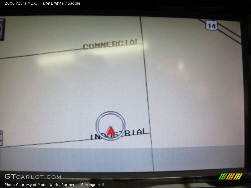 Taffeta White / Saddle 2006 Acura MDX